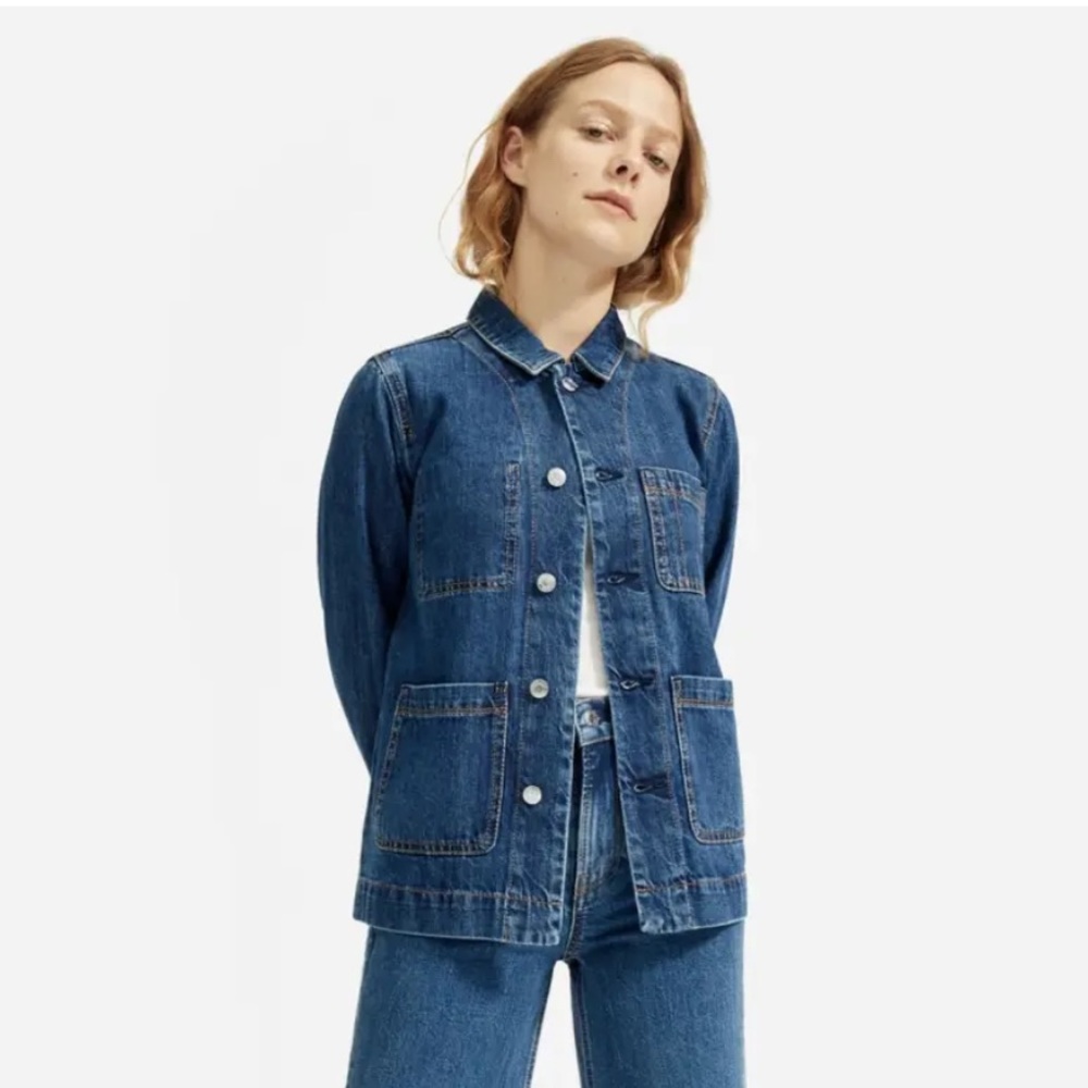 Everlane Denim Chore Coat size small